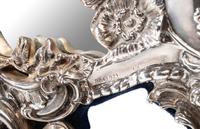 A Pair of Jack Rabinovich Silver Table Mirrors