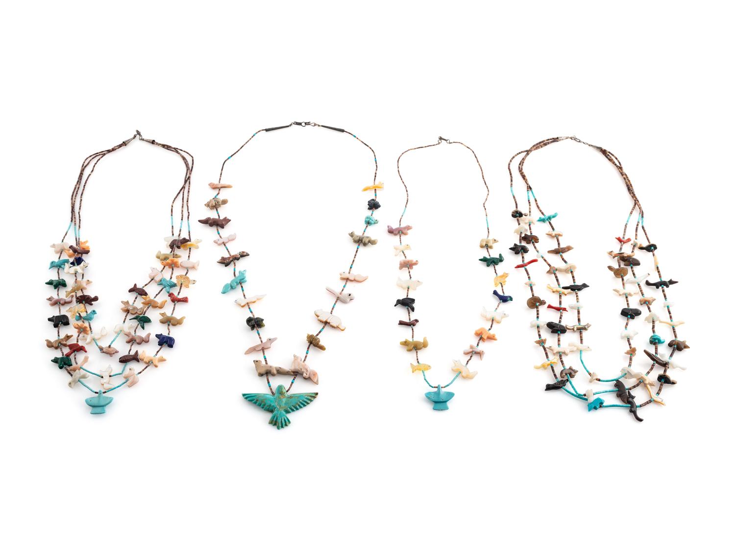 Zuni Fetish Necklaces