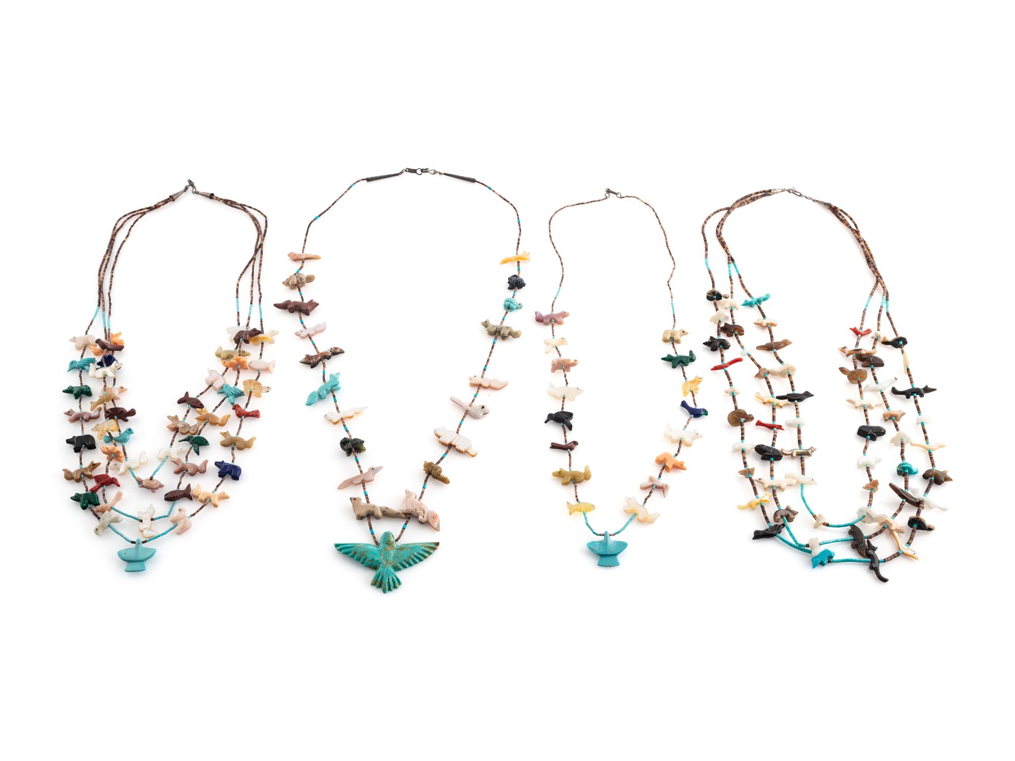 Zuni Fetish Necklaces