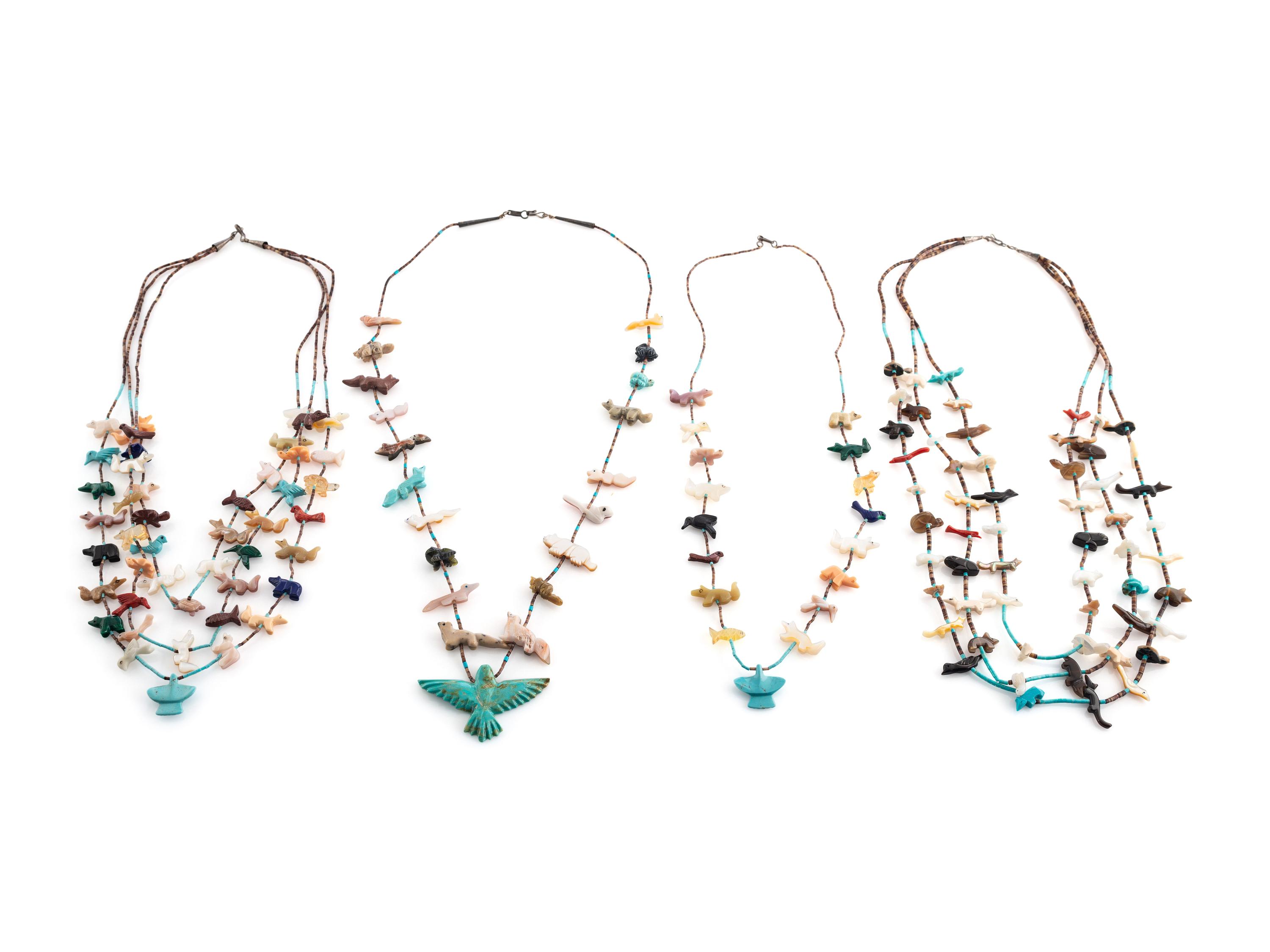 Zuni Fetish Necklaces
