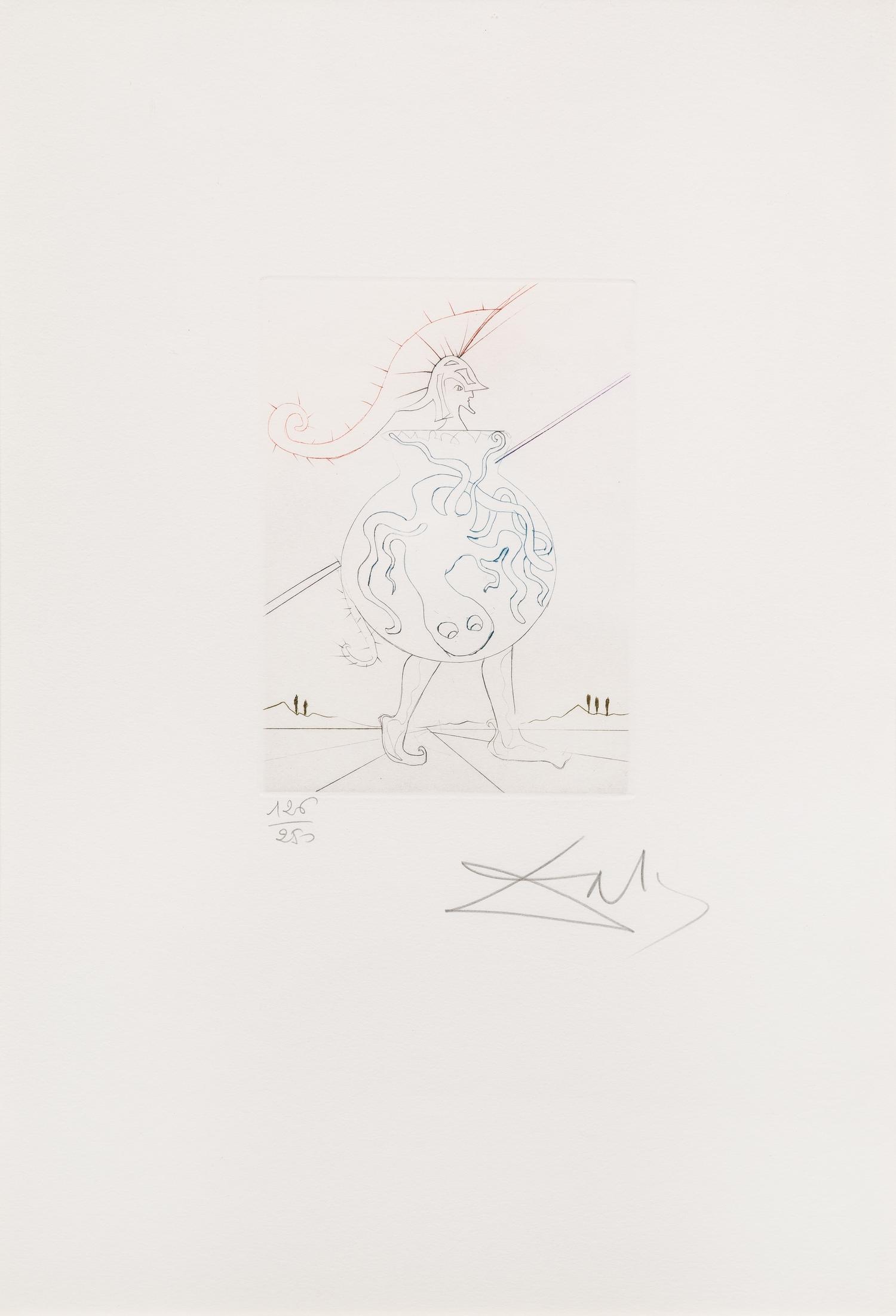 Salvador Dalí, (Spanish, 1904–1989), Troilus and Cressida from Shakespeare II