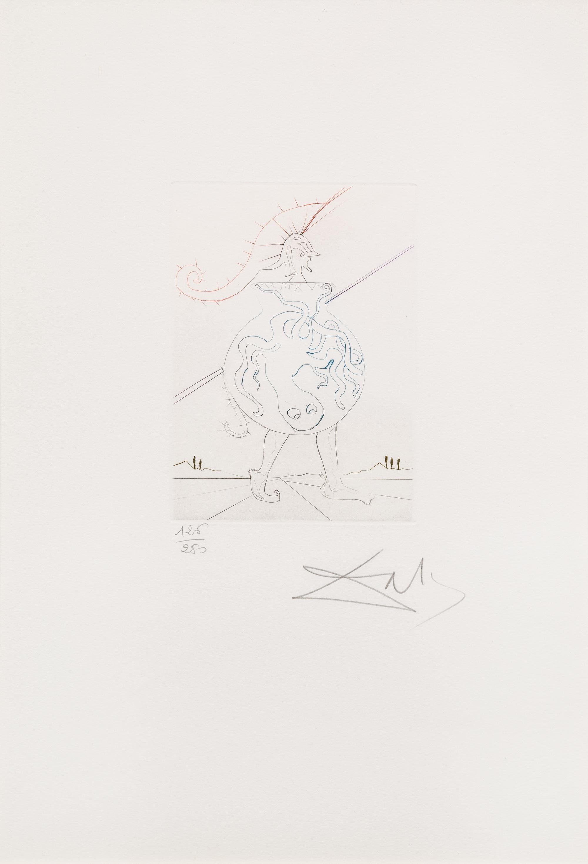 Salvador Dalí, (Spanish, 1904–1989), Troilus and Cressida from Shakespeare II