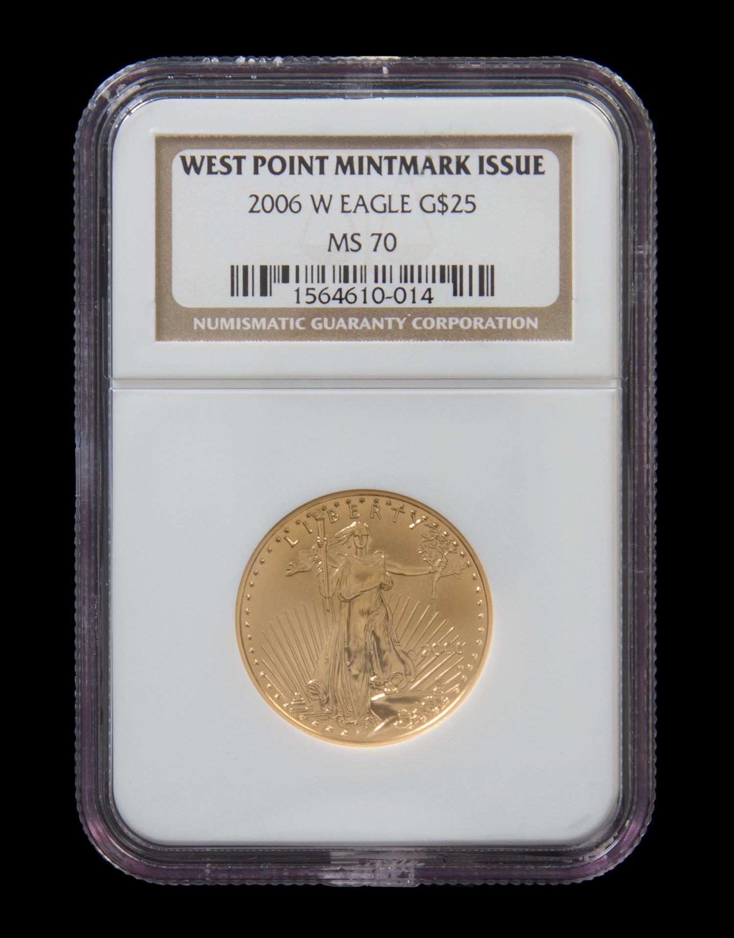 A United States 2006 Eagle $25 Gold Coin