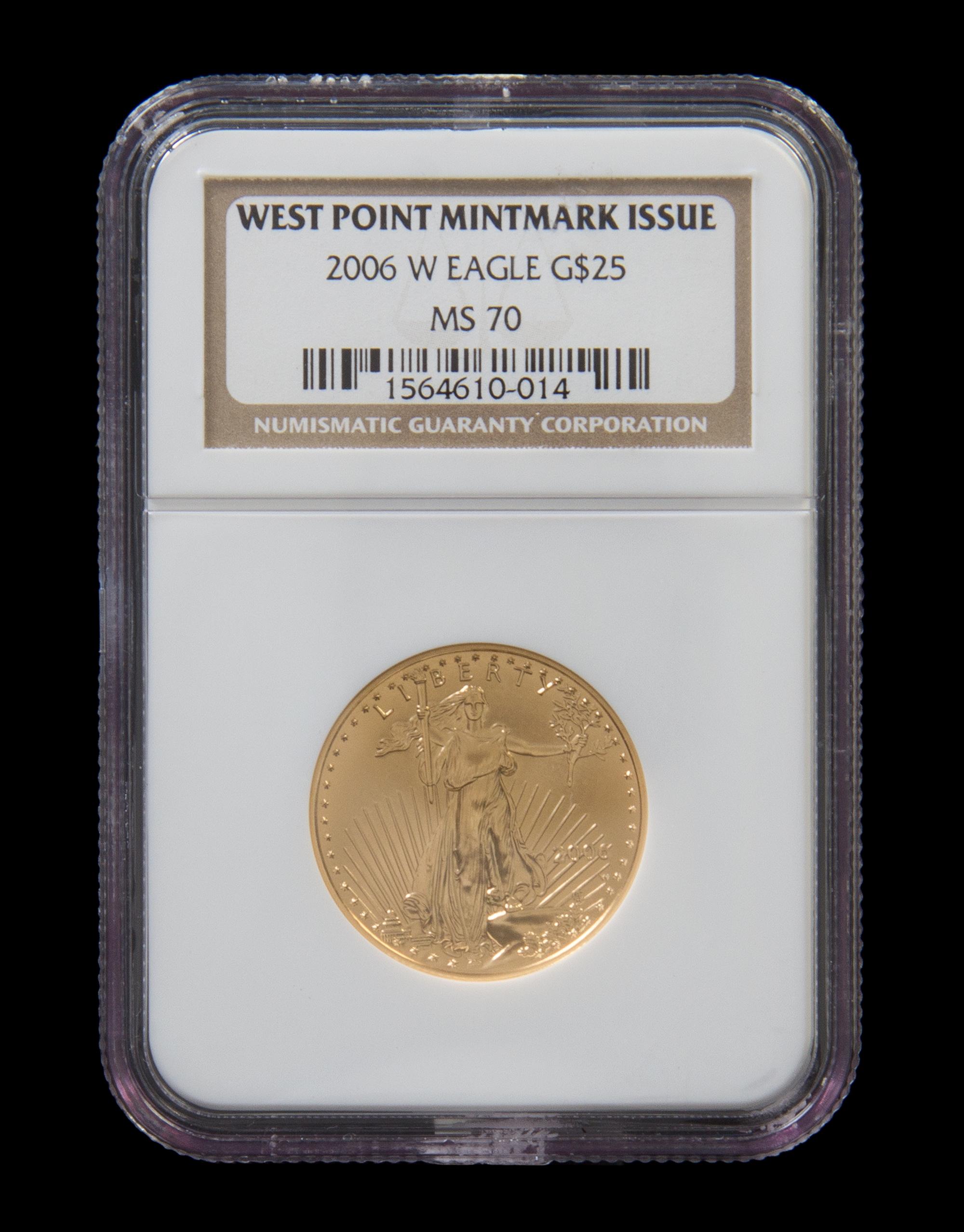 A United States 2006 Eagle $25 Gold Coin