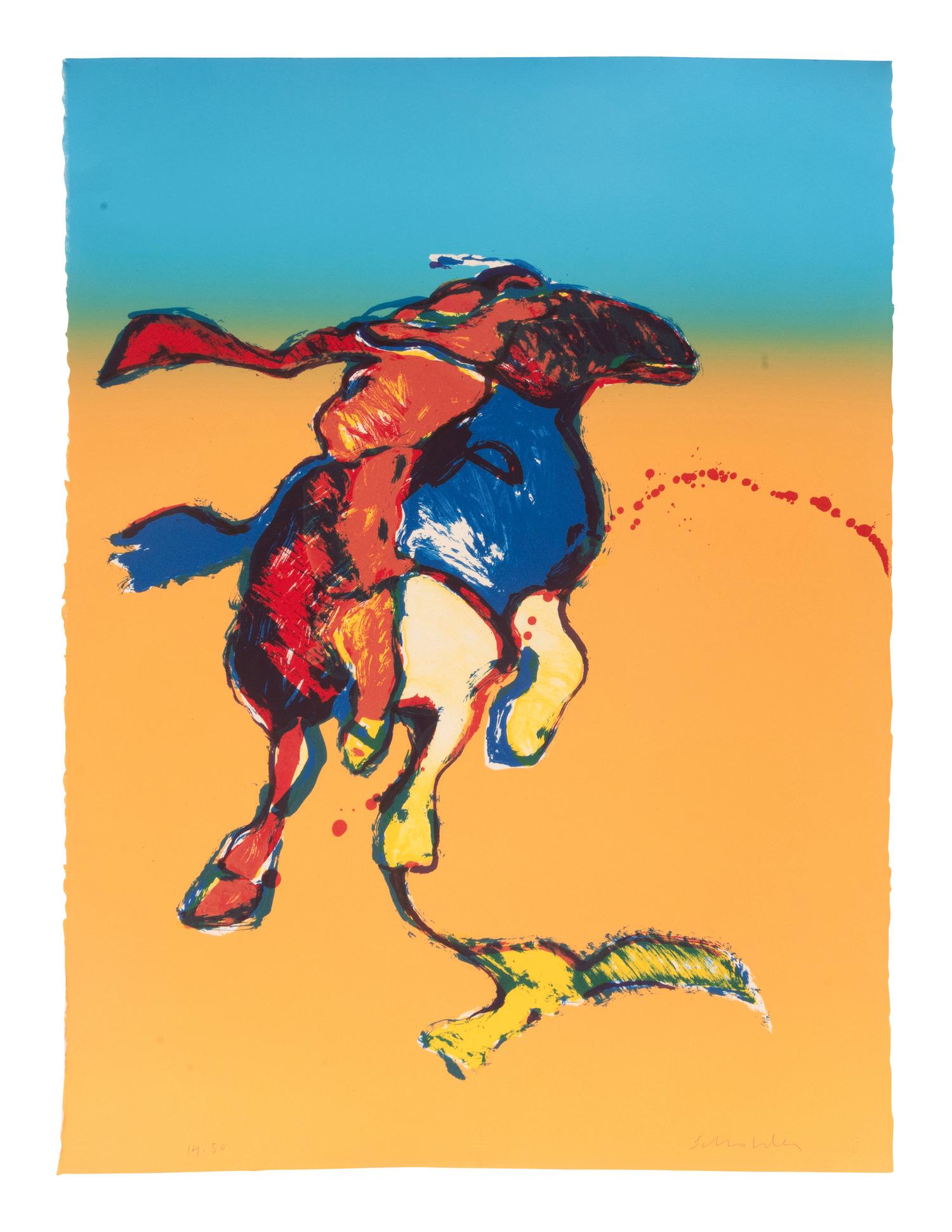 Indian on Galloping Horse After Remington #2 (State I) , edition 14/50