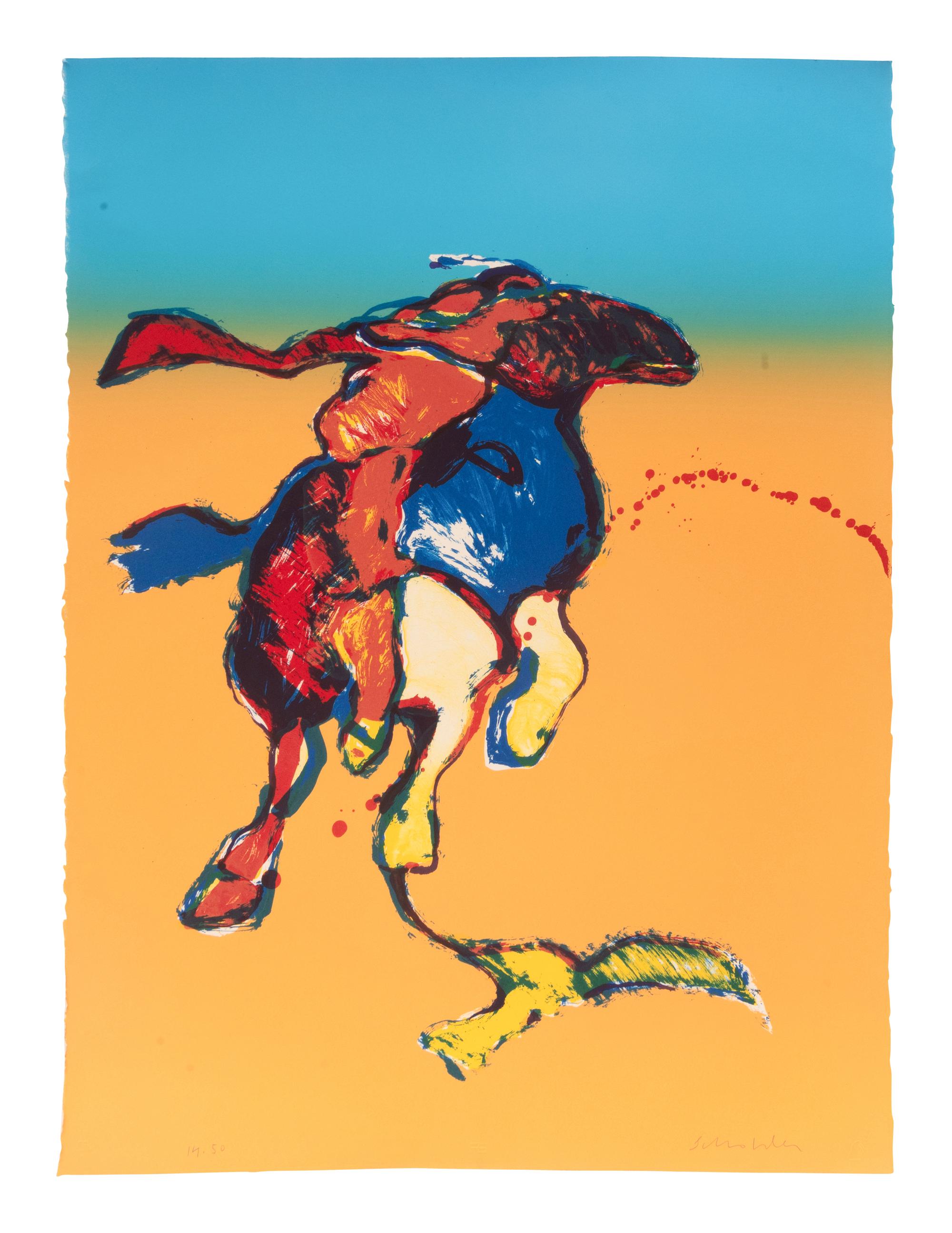 Indian on Galloping Horse After Remington #2 (State I) , edition 14/50