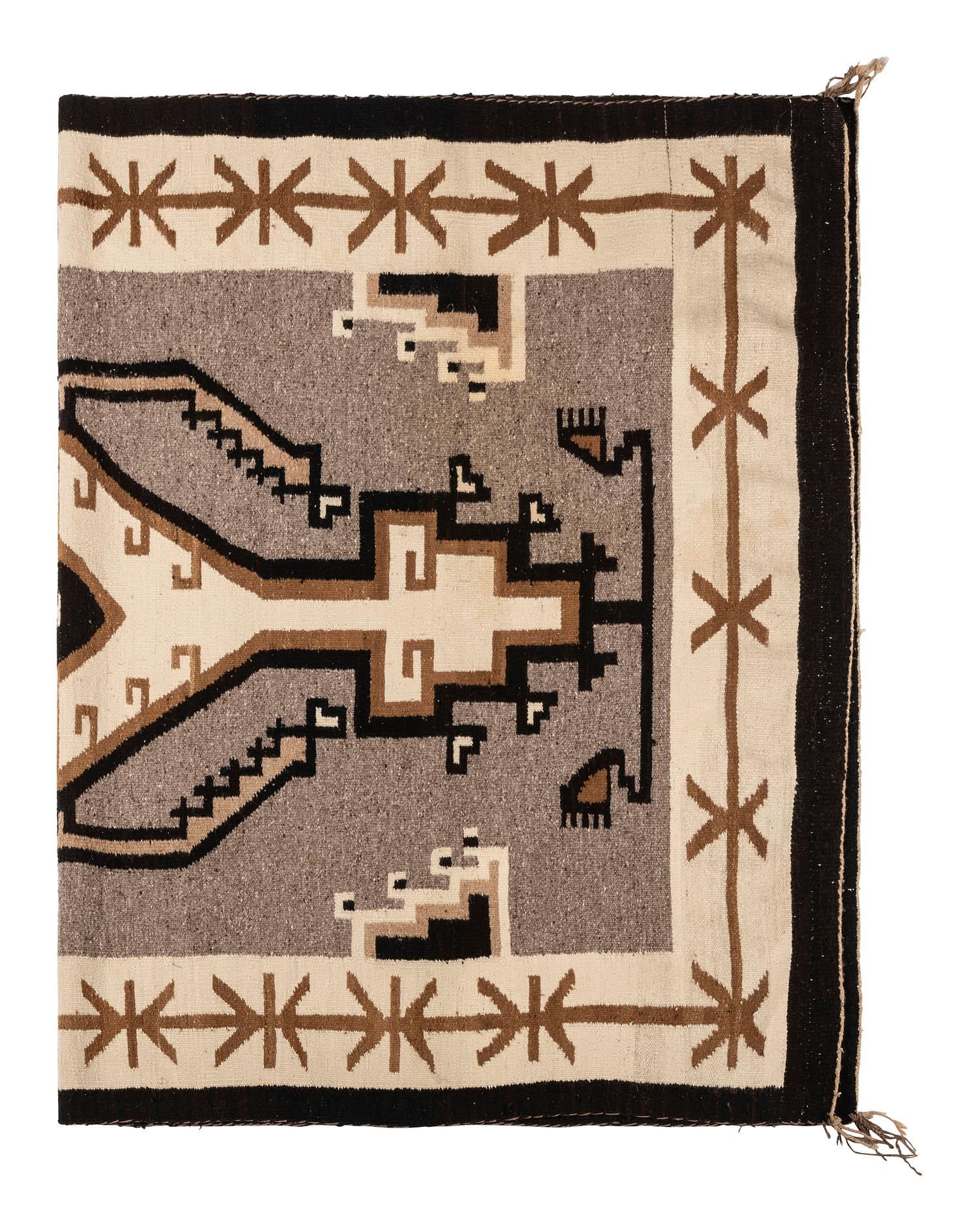 Navajo Crystal Pattern Weaving / Rug