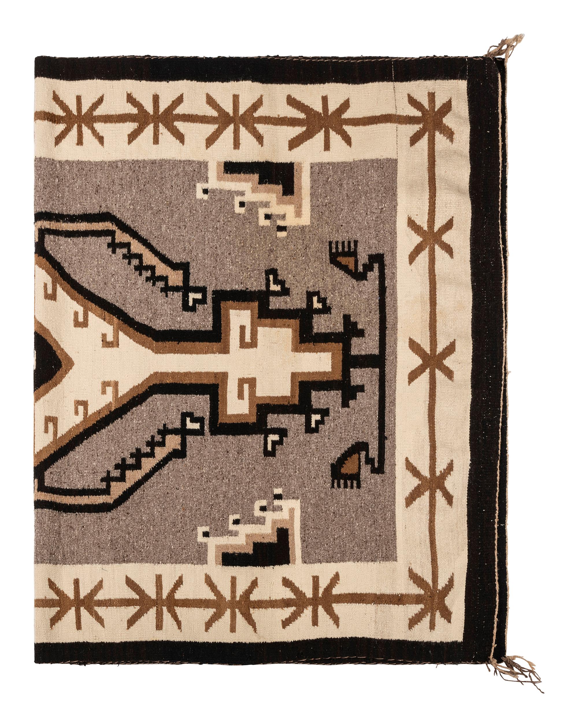 Navajo Crystal Pattern Weaving / Rug