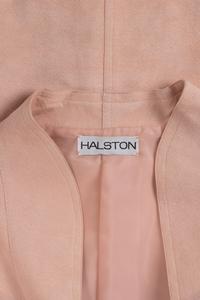 Three Halston Ultrasuede Items: One Two-Piece Skirt Ensemble, One Jacket, 1970s