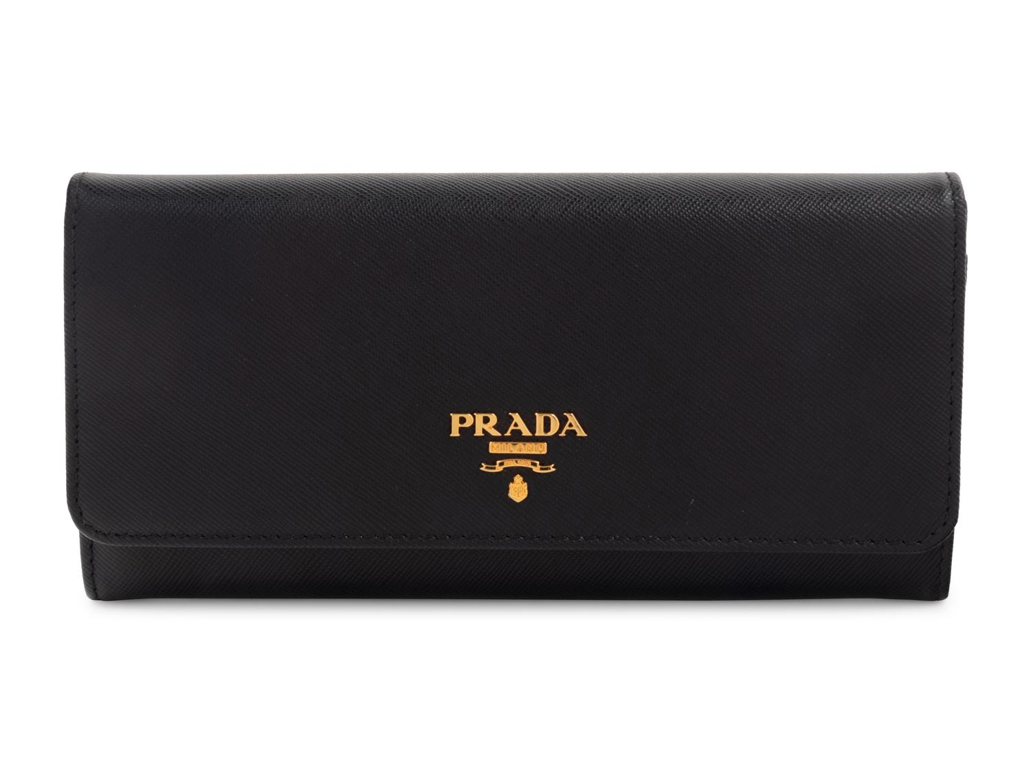 Prada Large Saffiano Wallet, 2014