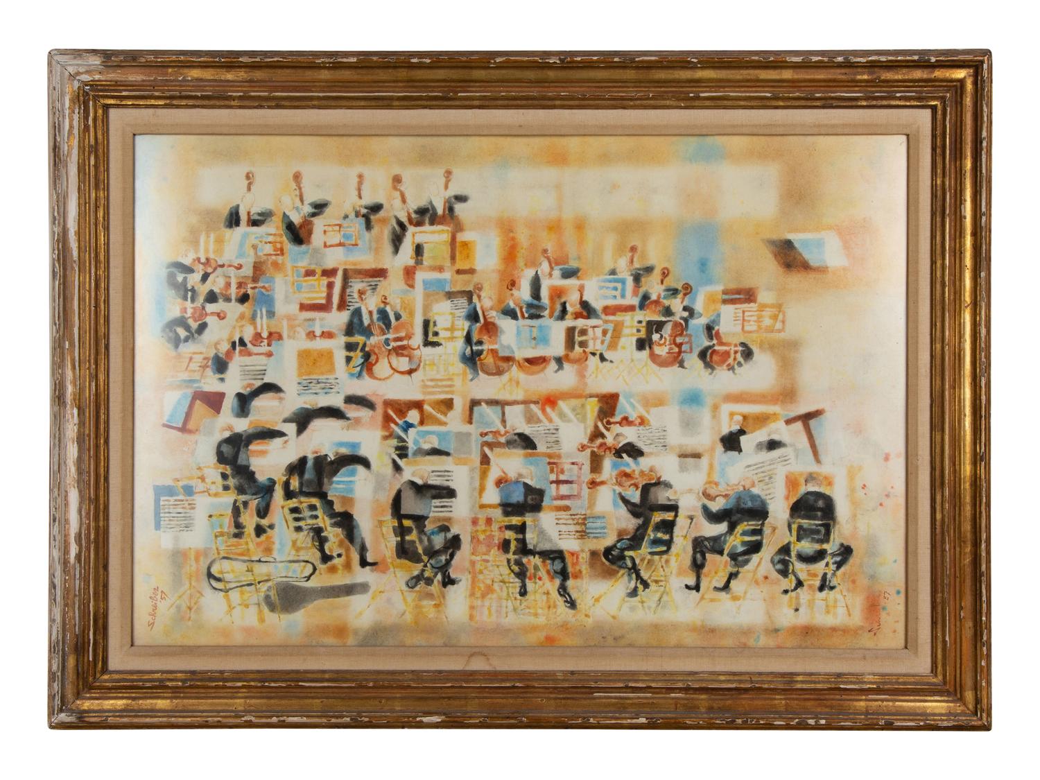 Untitled (Orchestra) , 1957