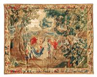 A Flemish Wool Tapestry 8 feet 9 inches x 10 feet 3 inches. — 17TH/18TH CENTURY