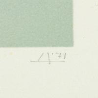White Embossing on Gray: I-X (complete series)