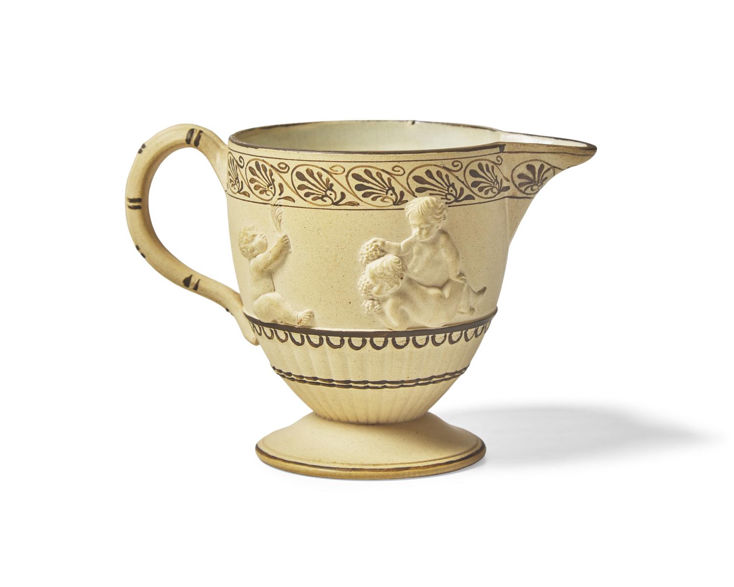 A Wedgwood Caneware Creamer