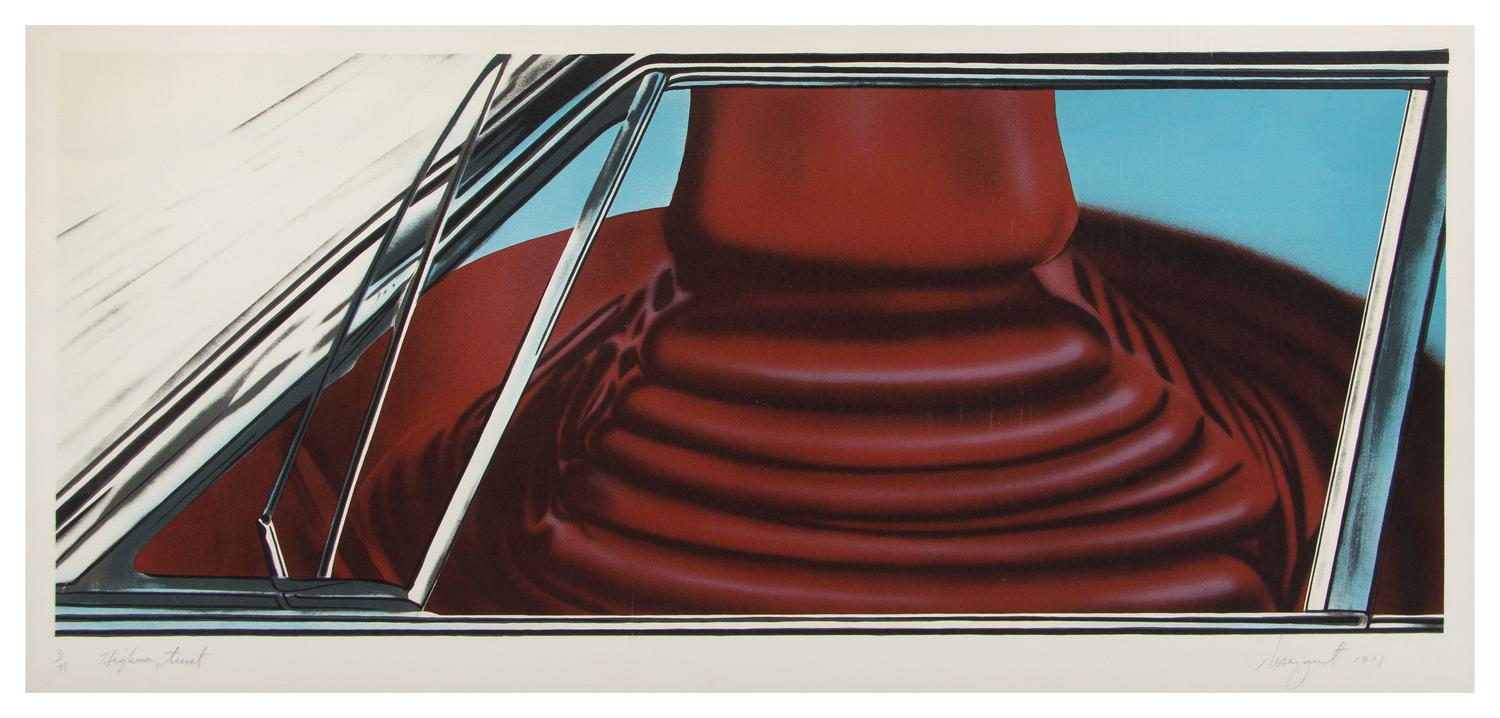James Rosenquist, (American, b. 1933), Highway Trust, 1978