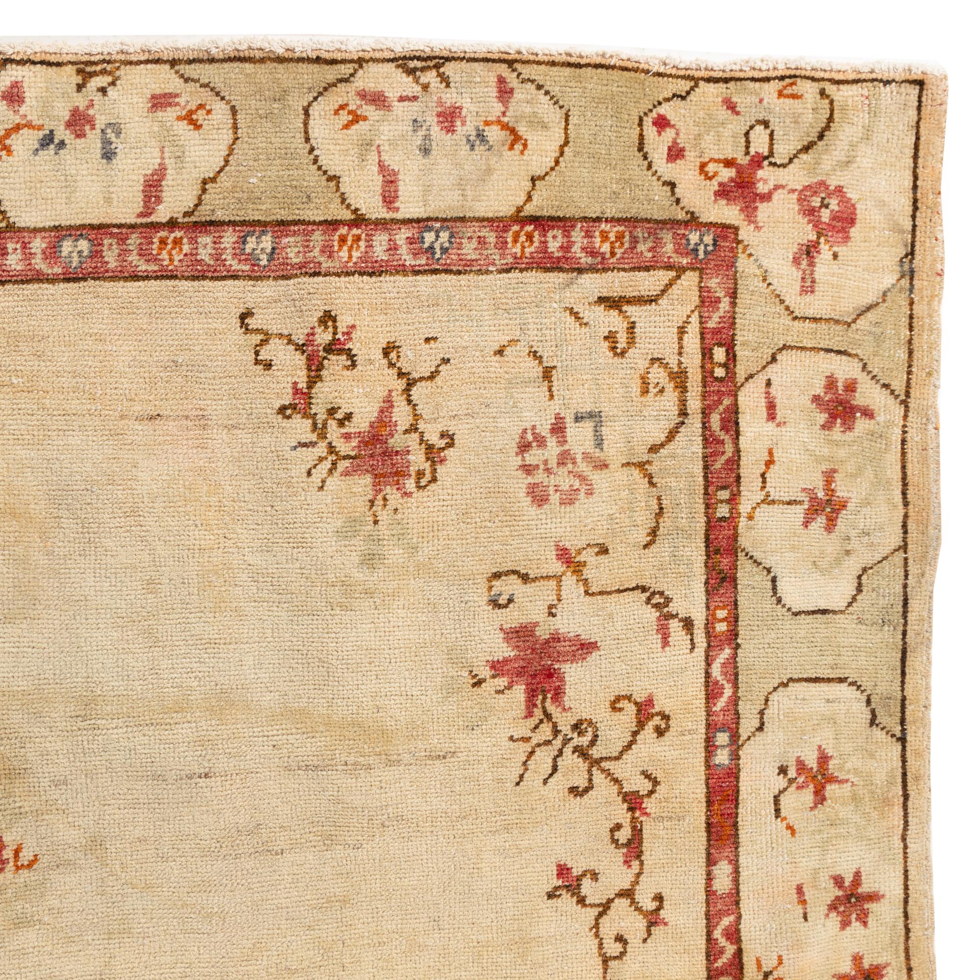 An Oushak Rug