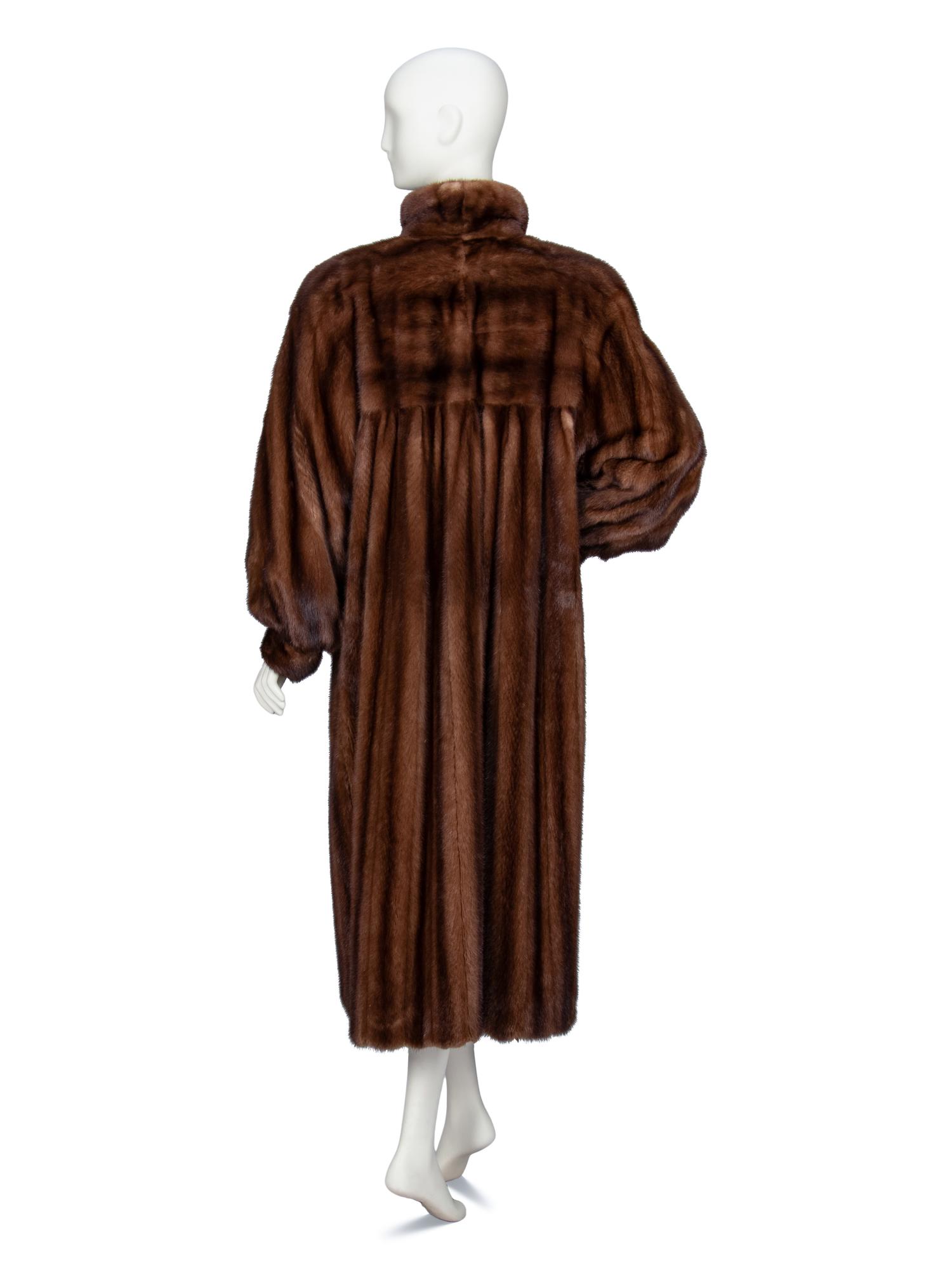 Galanos, Long Mink Fur Coat