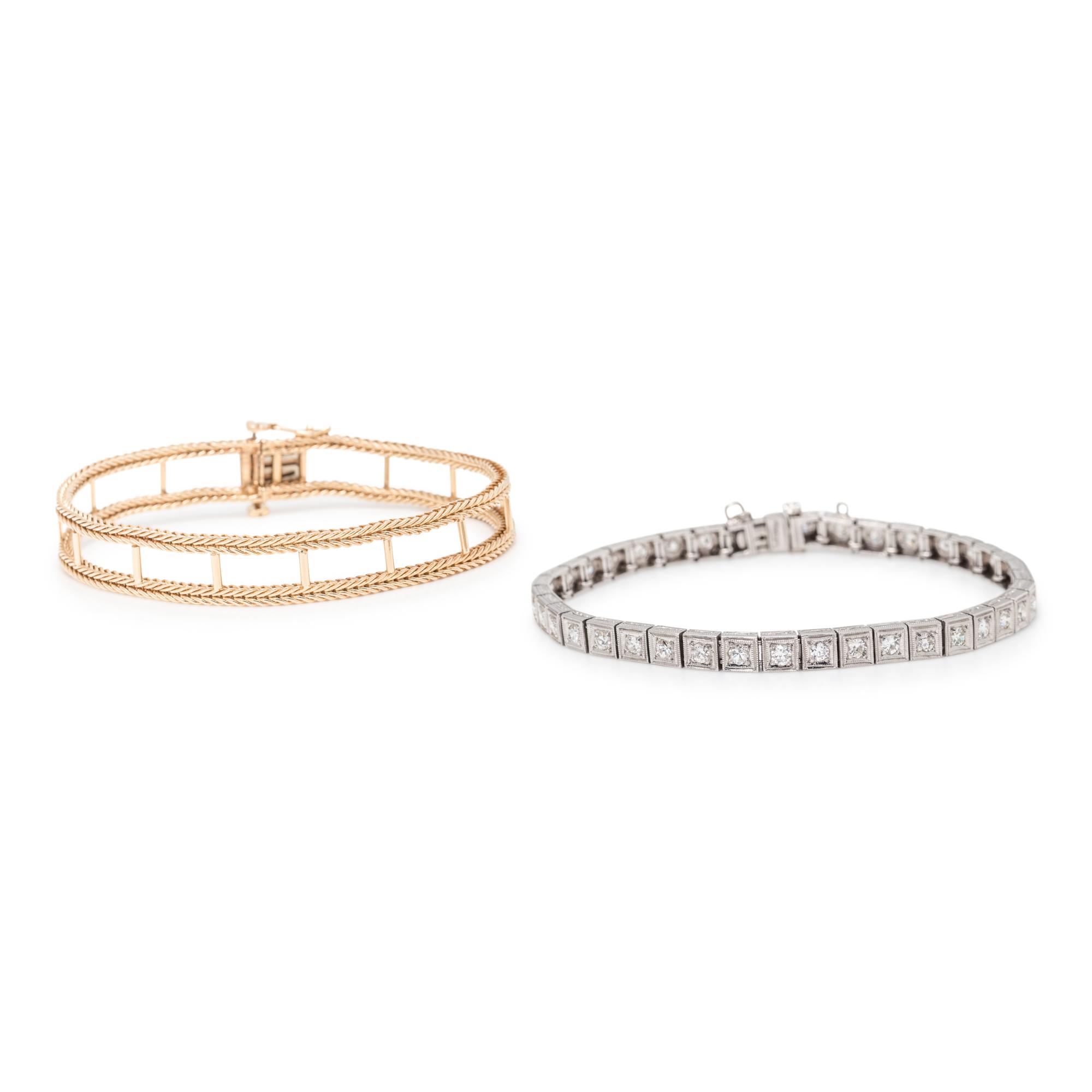 DIAMOND BRACELET AND JACKET