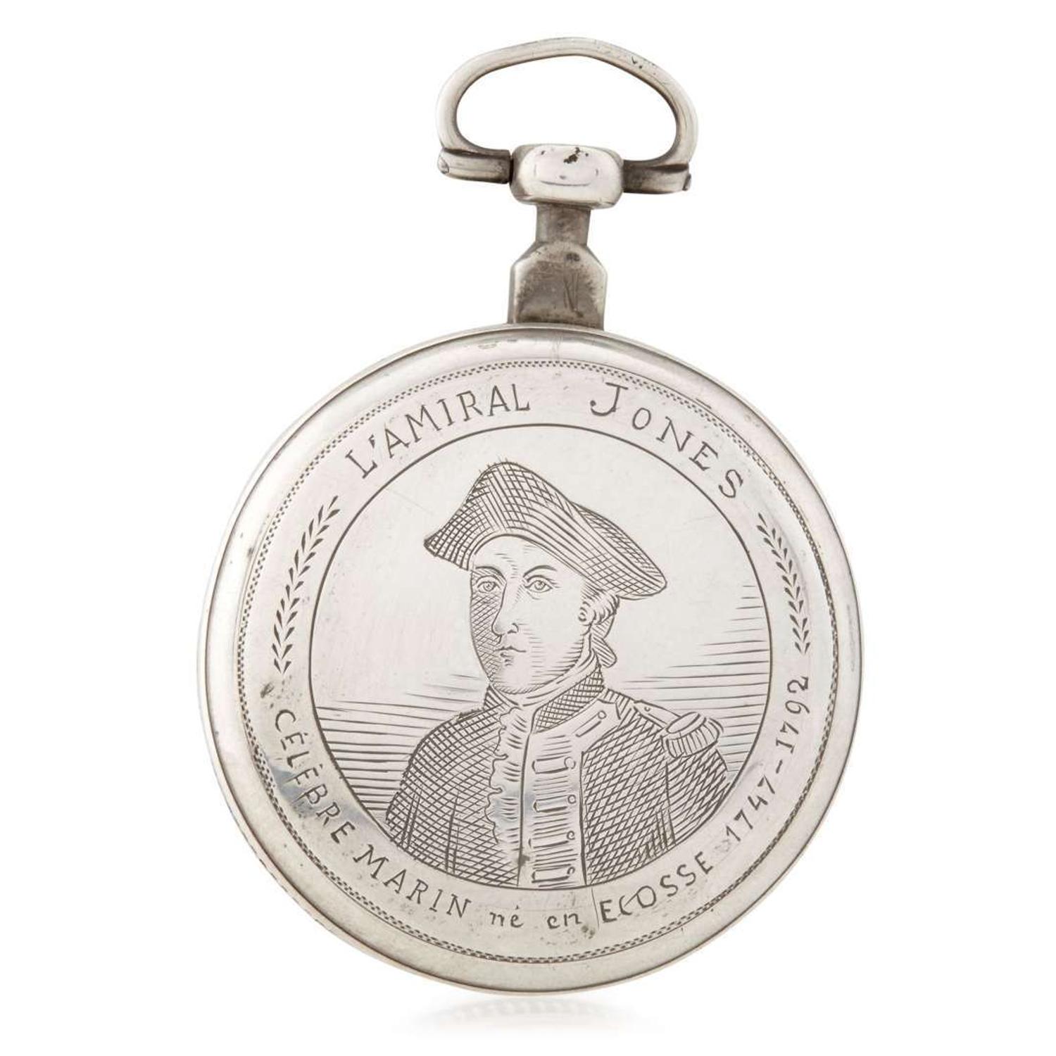 French silver key-wind open face pocket watch Gaiyarenques a Lavaur, first half 19th century