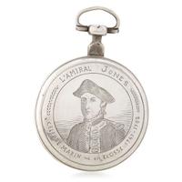French silver key-wind open face pocket watch Gaiyarenques a Lavaur, first half 19th century