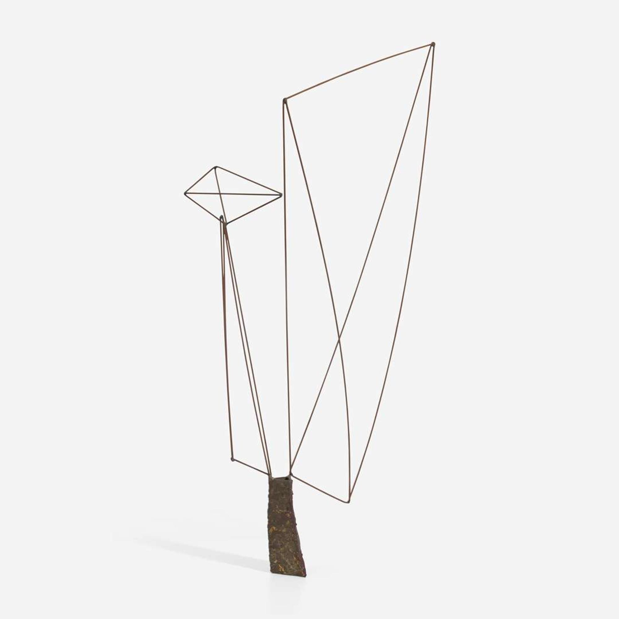 Harry Bertoia (American, b. Italy, 1915-1978) Untitled (Early Wire Construction), circa 1951