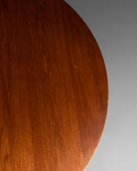 Dining Table, with Original Marble and Walnut Tops, Knoll, USA
