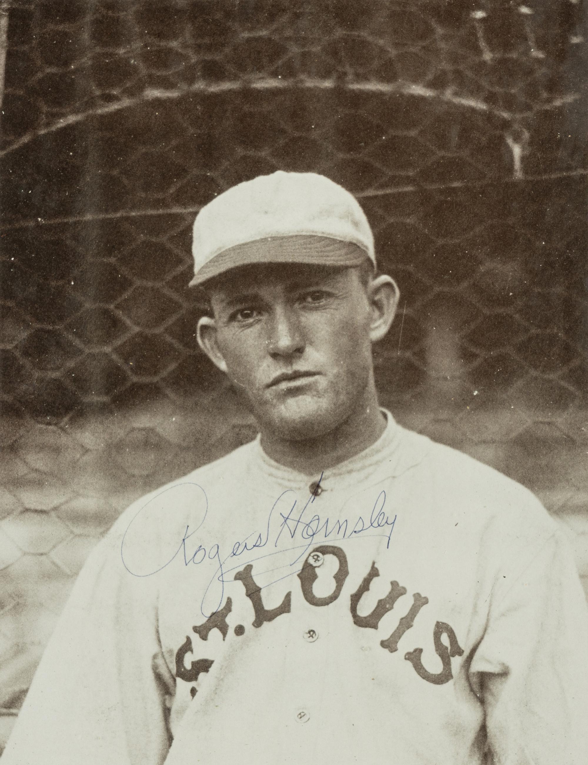 A Rogers Hornsby Signed Autograph Magazine Photo (Beckett Authentication Services)
