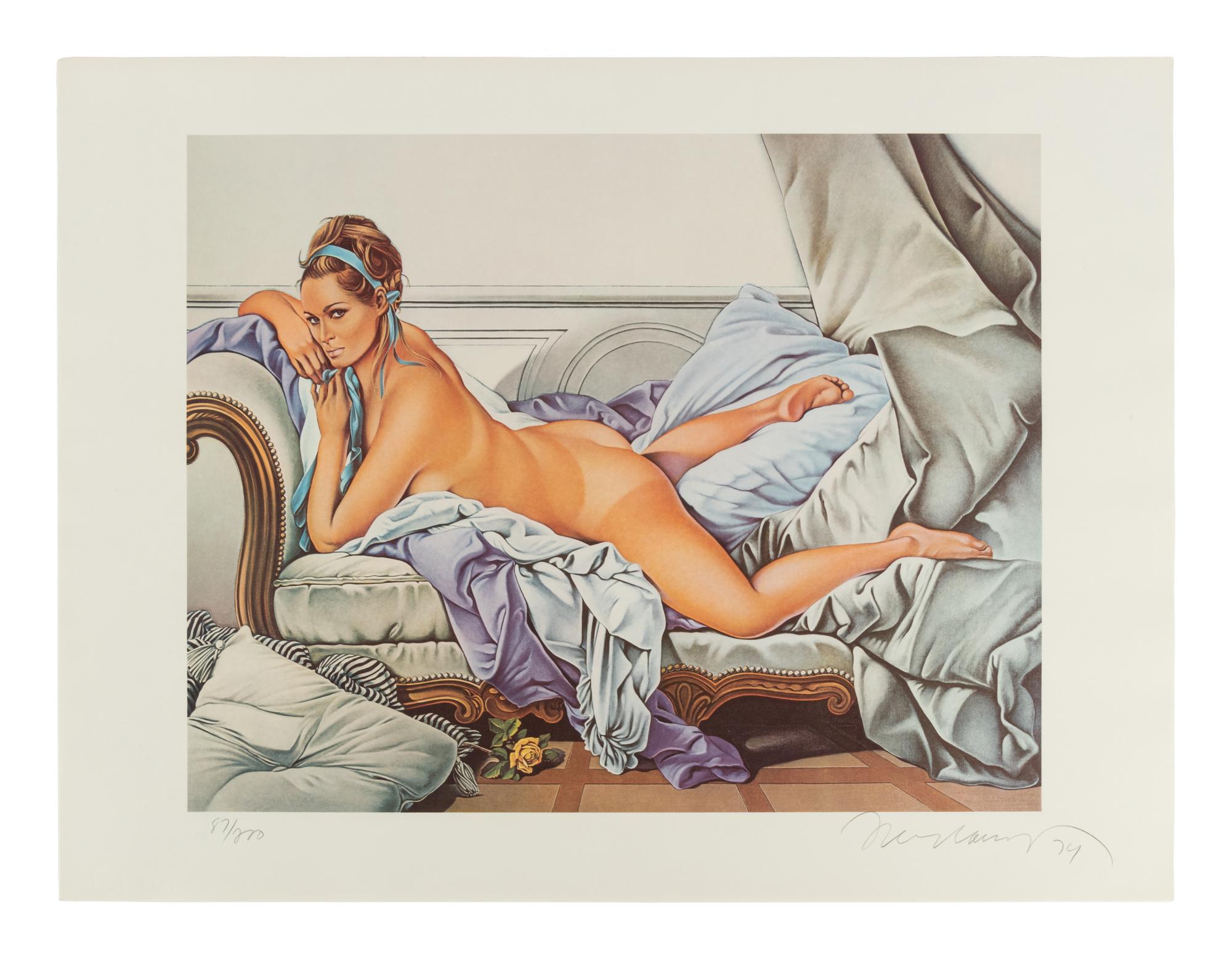 Mel Ramos ( complete portfolio of four prints with original cloth case)
