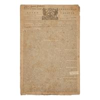 [Washington, George] General Washington Arrives in Cambridge to Take Command of the American Army