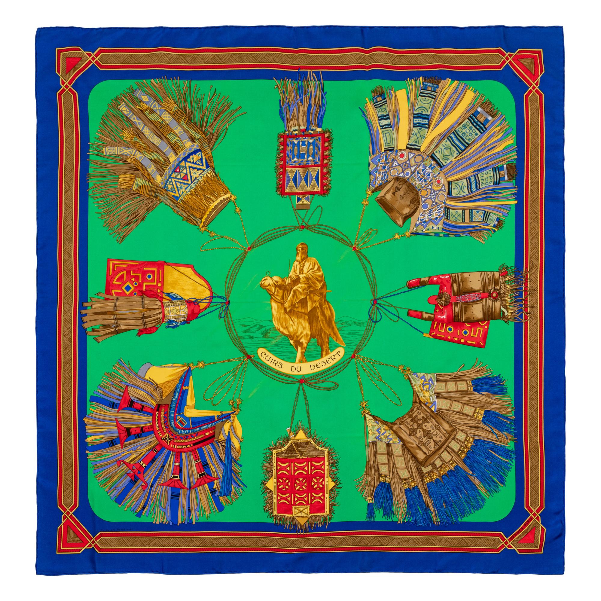 Hermès 90cm Silk Scarf