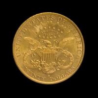 A United States 1896-S Liberty Head $20 Gold Coin