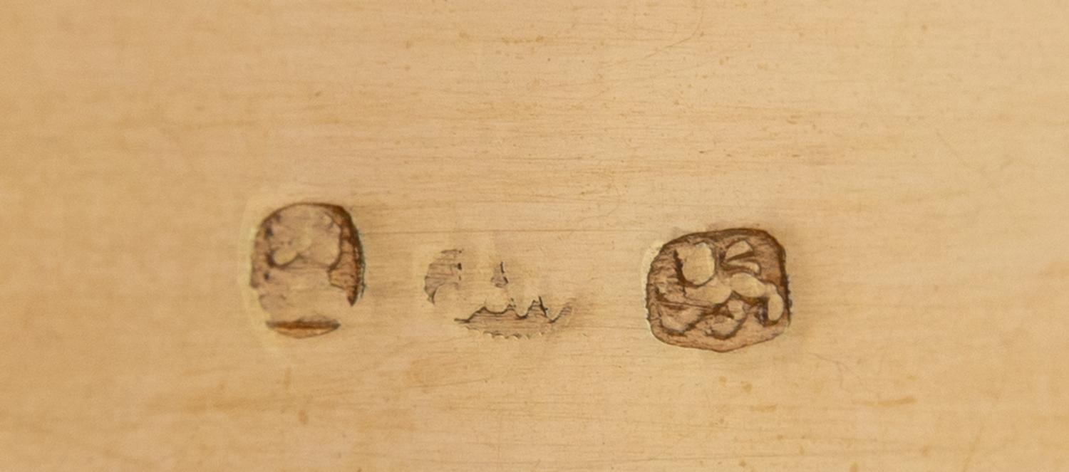 Two English Silver Snuff Boxes