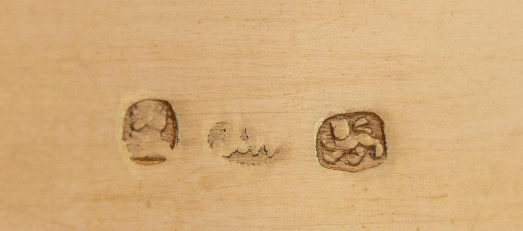 Two English Silver Snuff Boxes