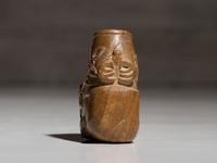 Sioux Claystone Effigy Pipe Bowl