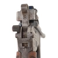 **Wartime Commercial Mauser Model C96/12 Broomhandle Pistol with Military Acceptance Mark and Matching Numbered Shoulder Stock Holster
