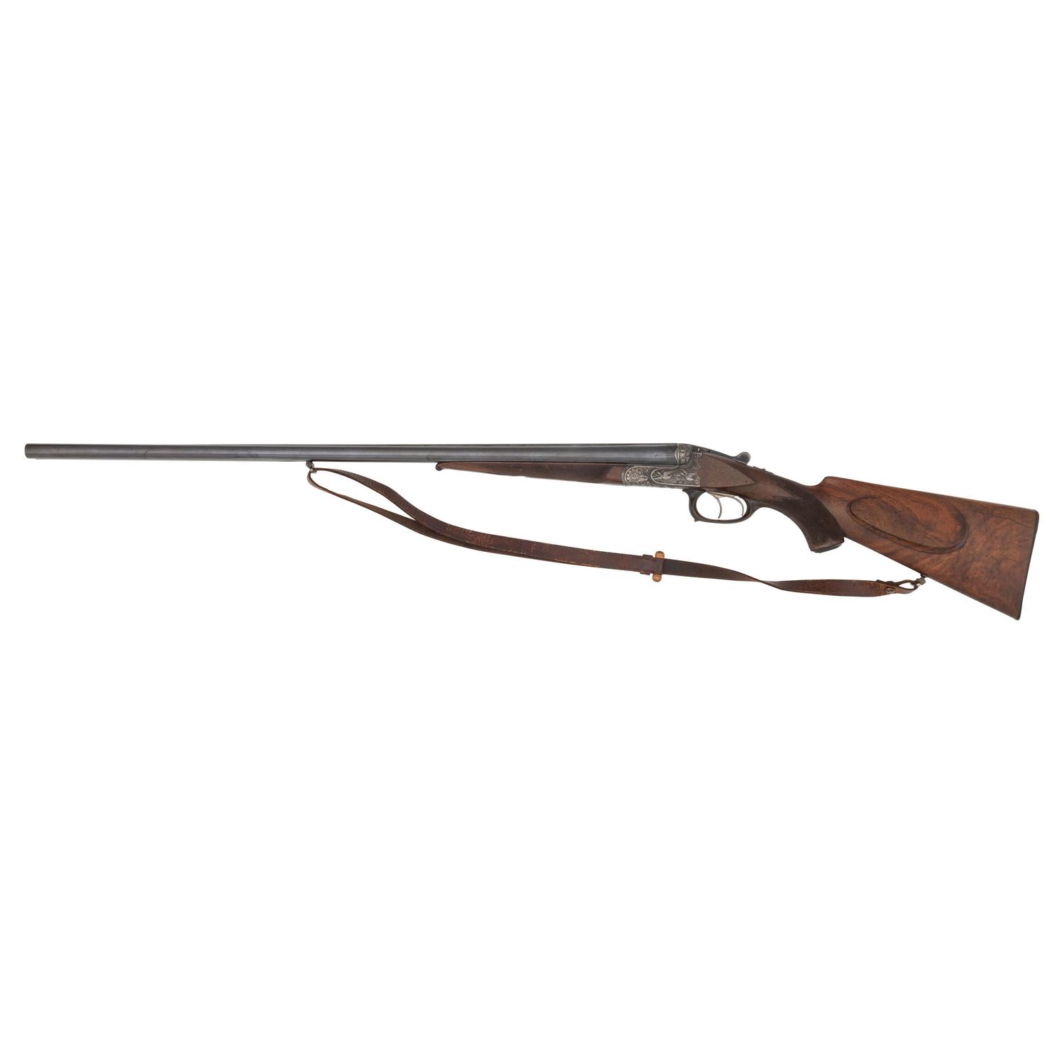 ** German SxS Boxlock Shotgun German Guild Gun