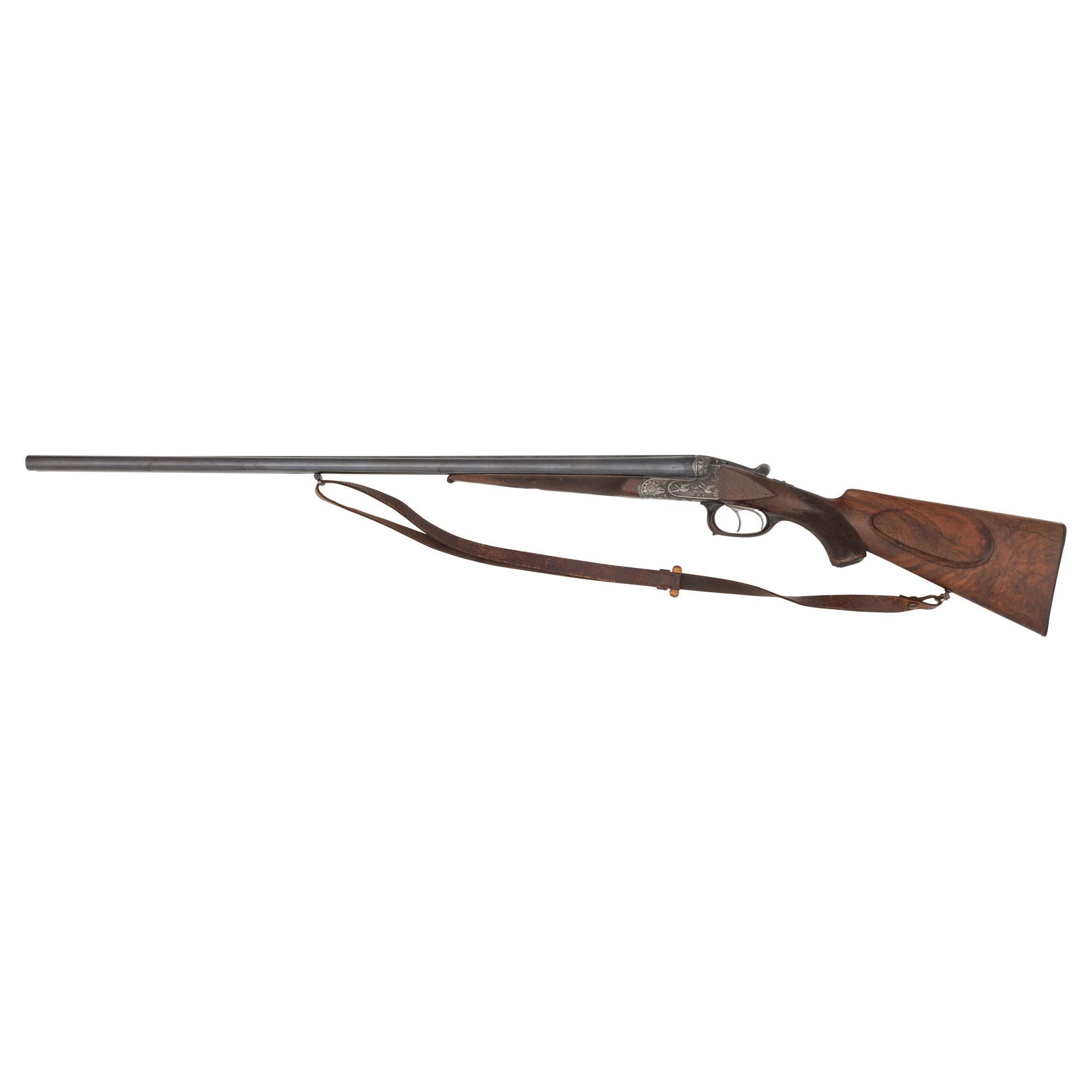 ** German SxS Boxlock Shotgun German Guild Gun