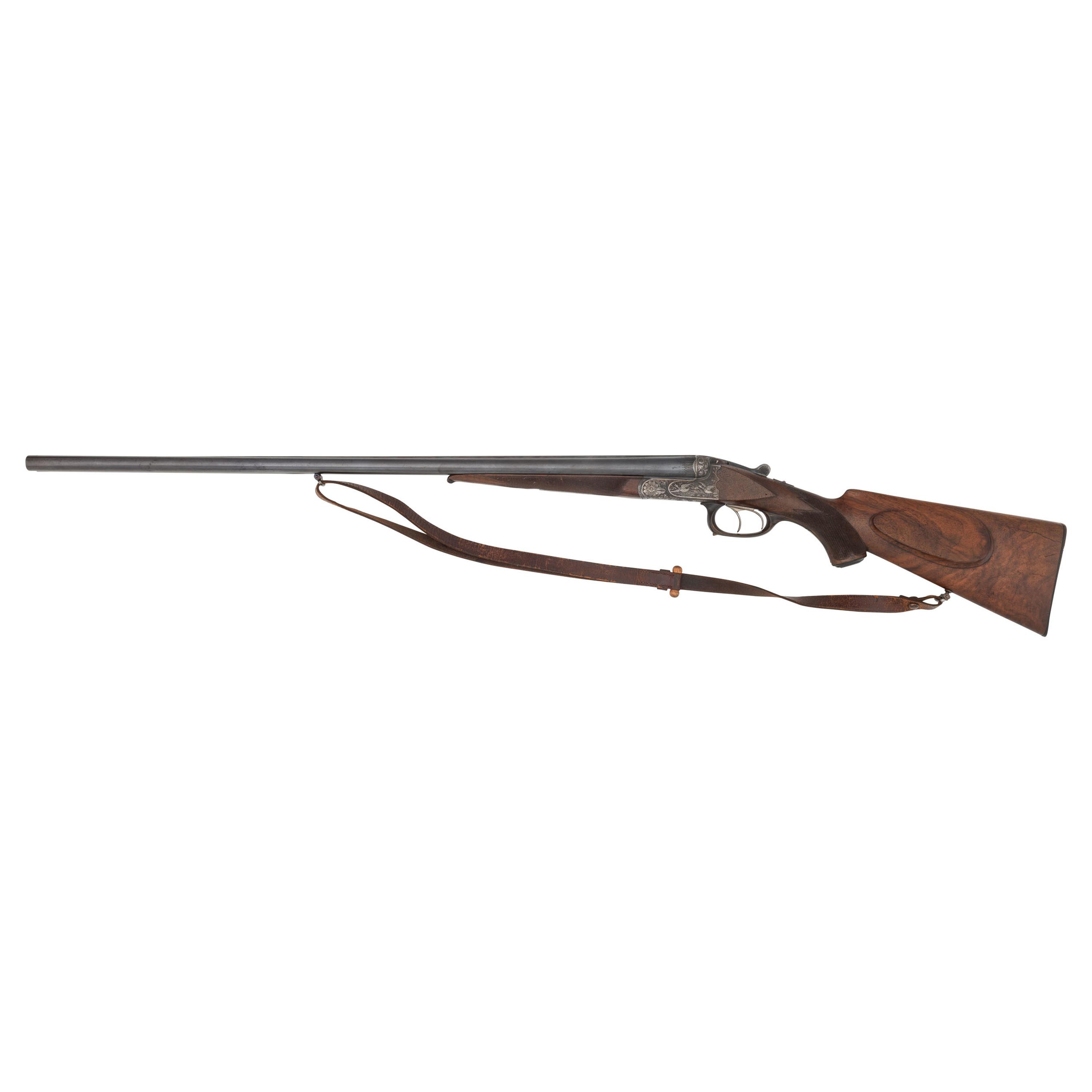 ** German SxS Boxlock Shotgun German Guild Gun