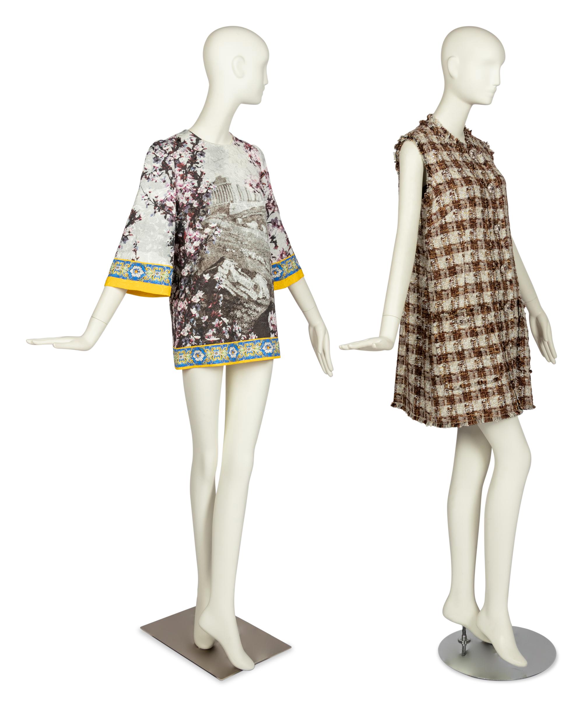 Two Dolce & Gabbana Items: One Vest, One Tunic, c. 2018