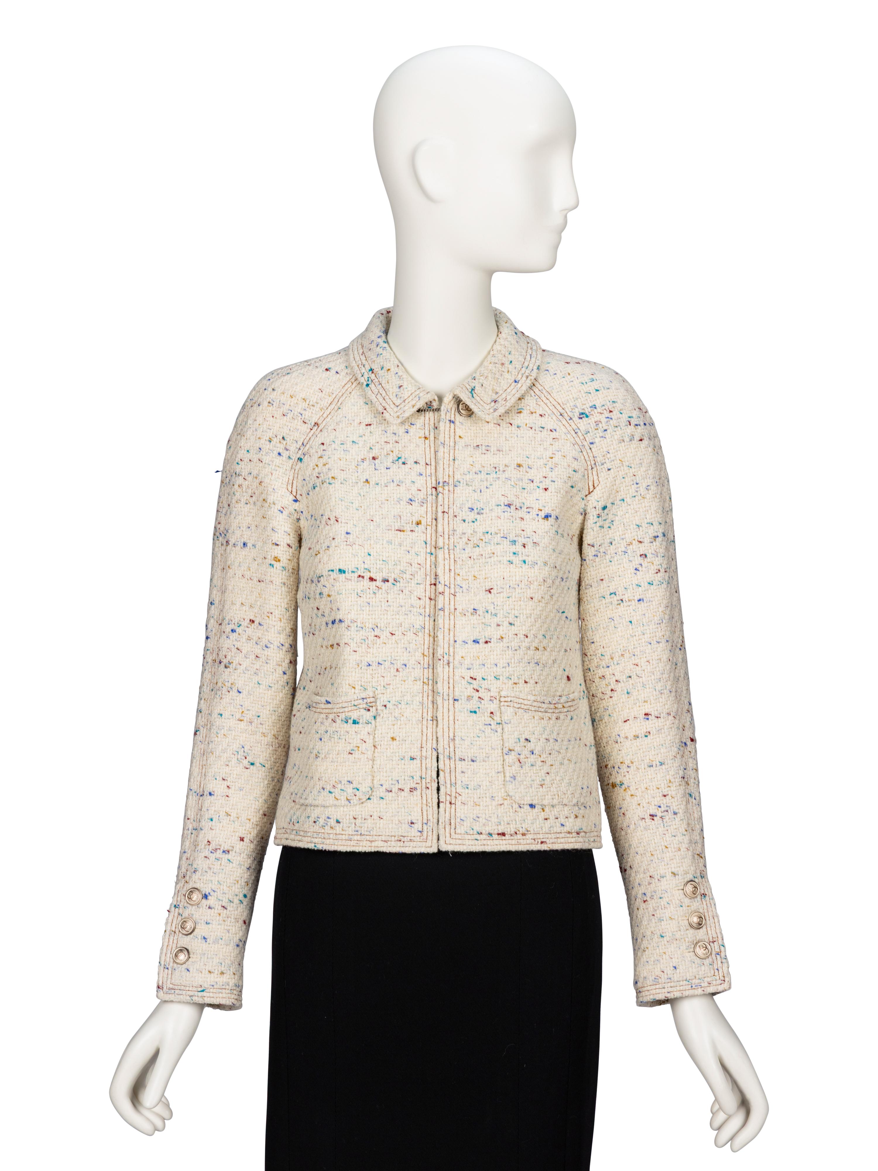 Chanel, Flecked Tweed Jacket