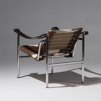 Basculant chair in pony skin for Cassina