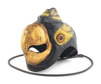 Four Papier Mache Animal Masks