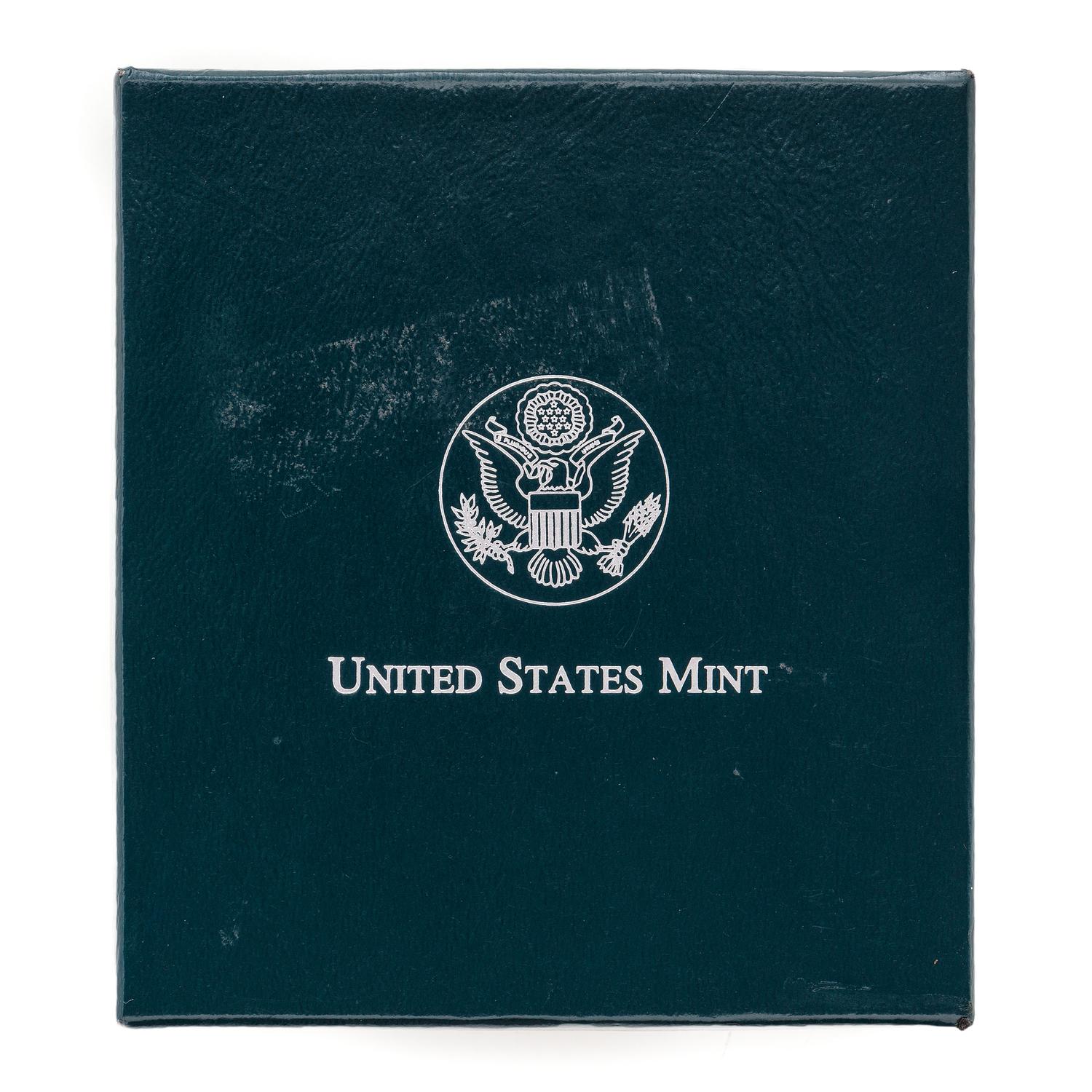 [EXONUMIA]. Civil War Battlefield Commemorative two-coin proof set. US Mint, 1995.