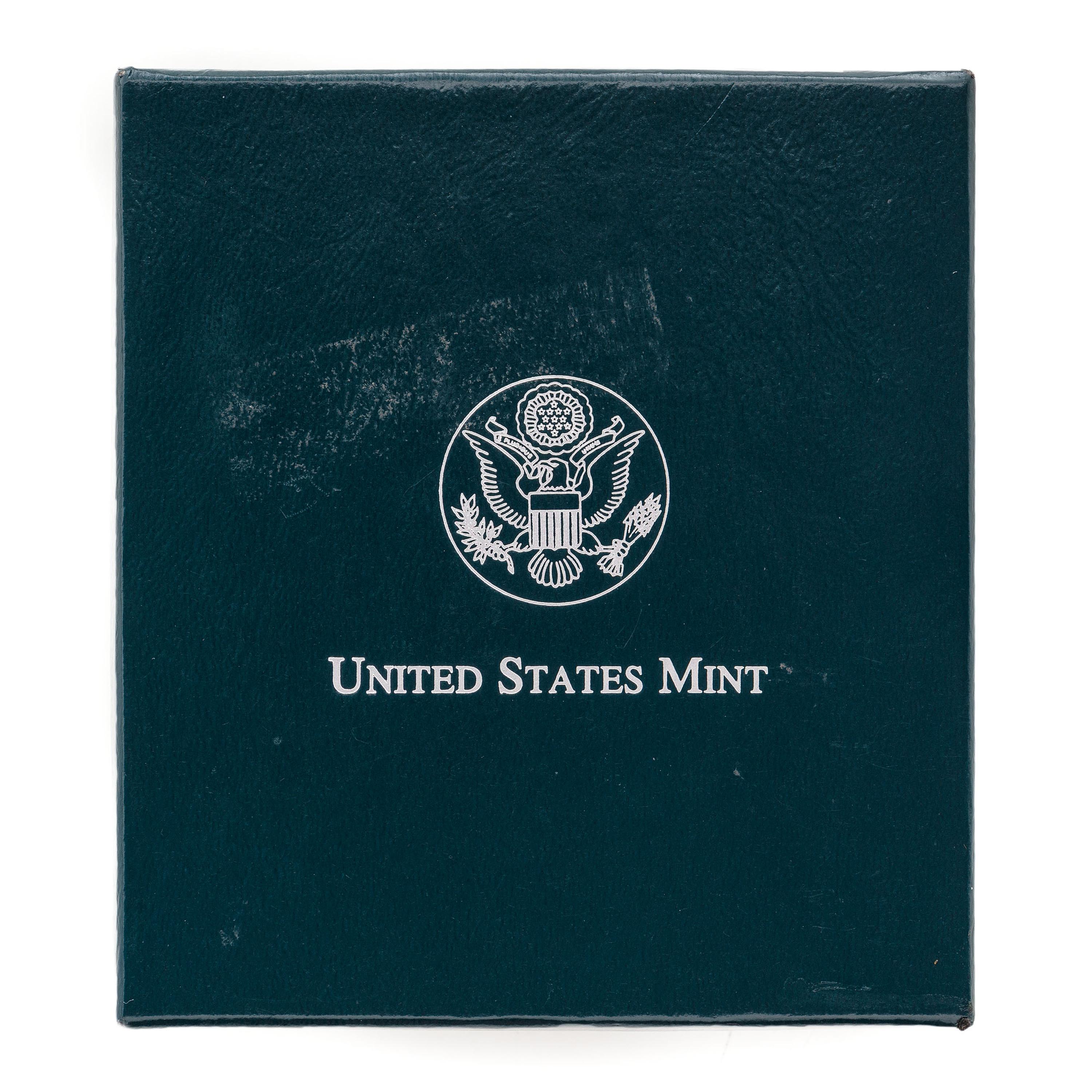[EXONUMIA]. Civil War Battlefield Commemorative two-coin proof set. US Mint, 1995.