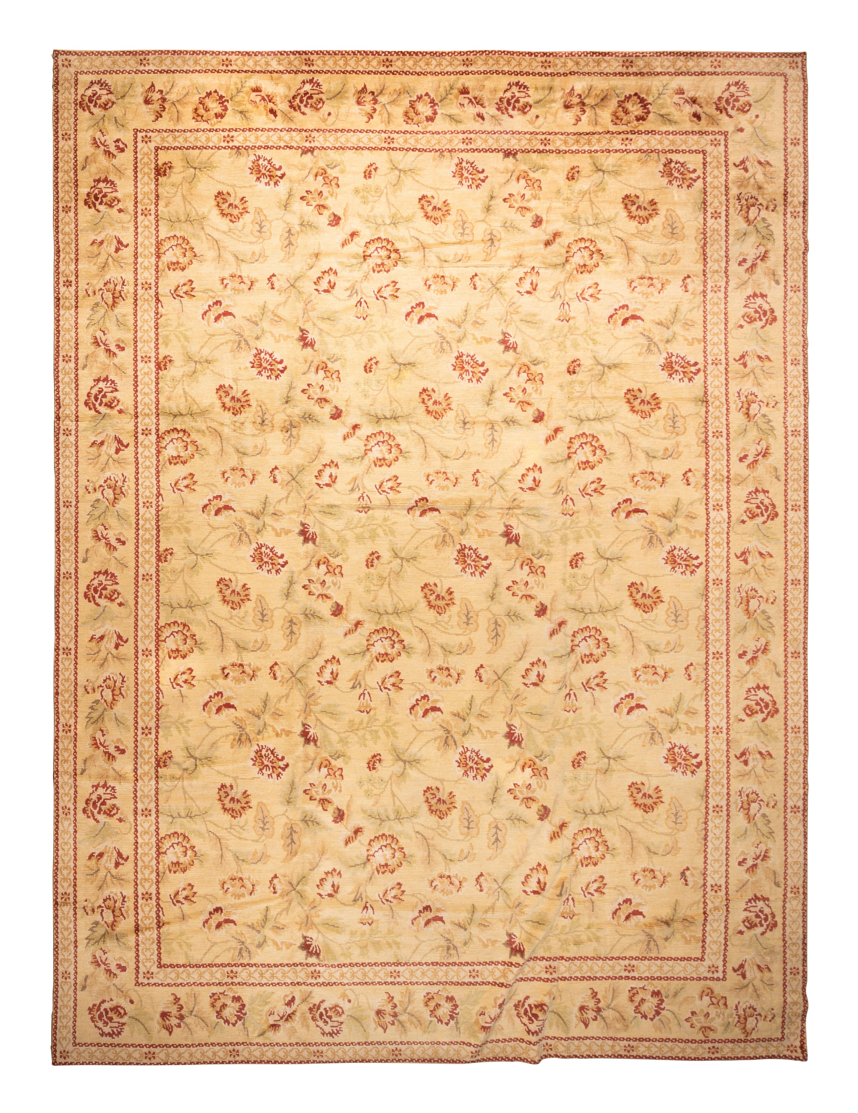 A Spanish or Portuguese Wool Rug