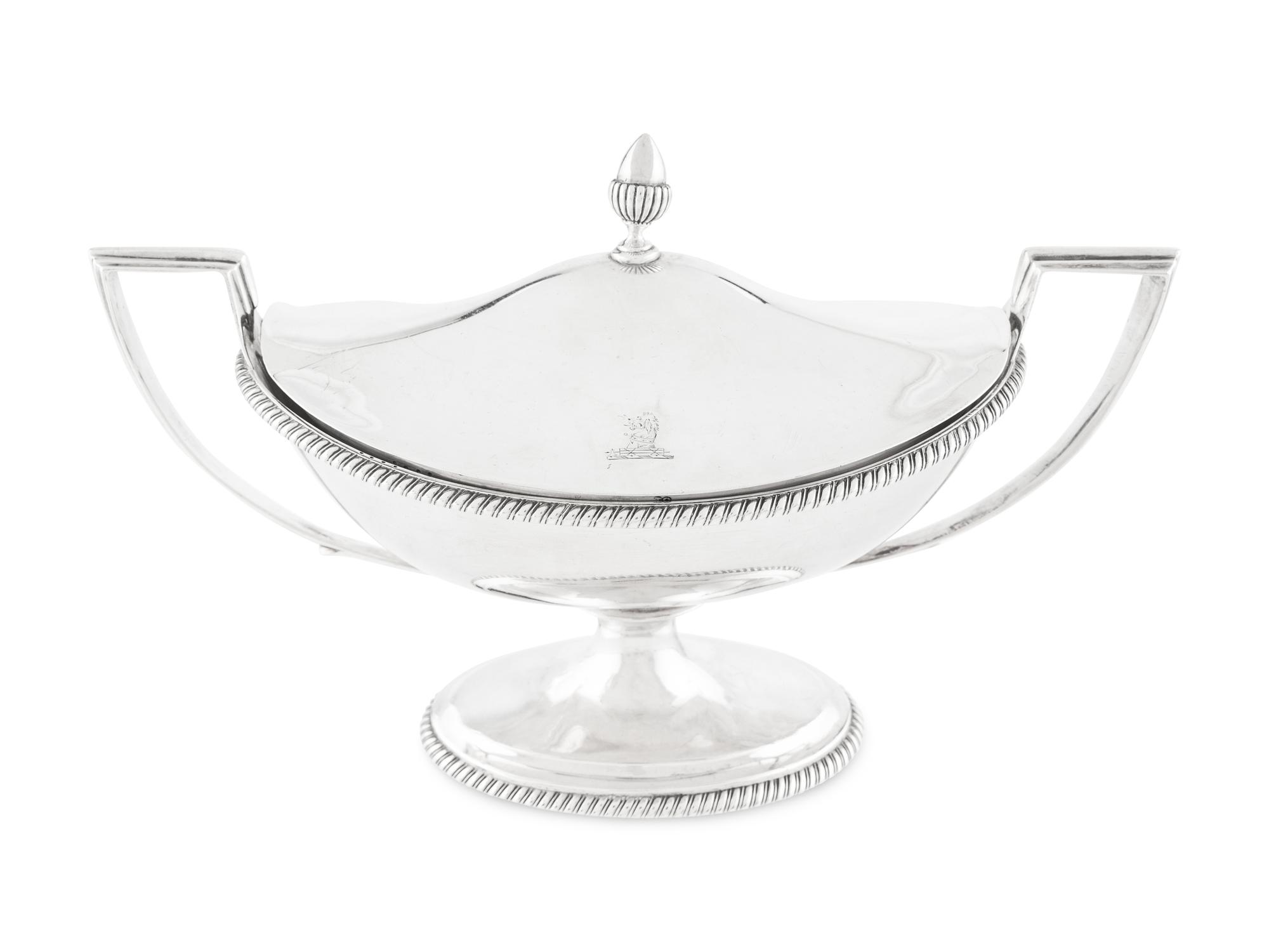 A George III Silver Sauce Tureen