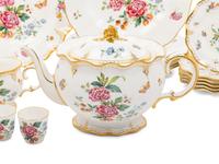 A Royal Crown Derby Porcelain Derby Days Dinner Service