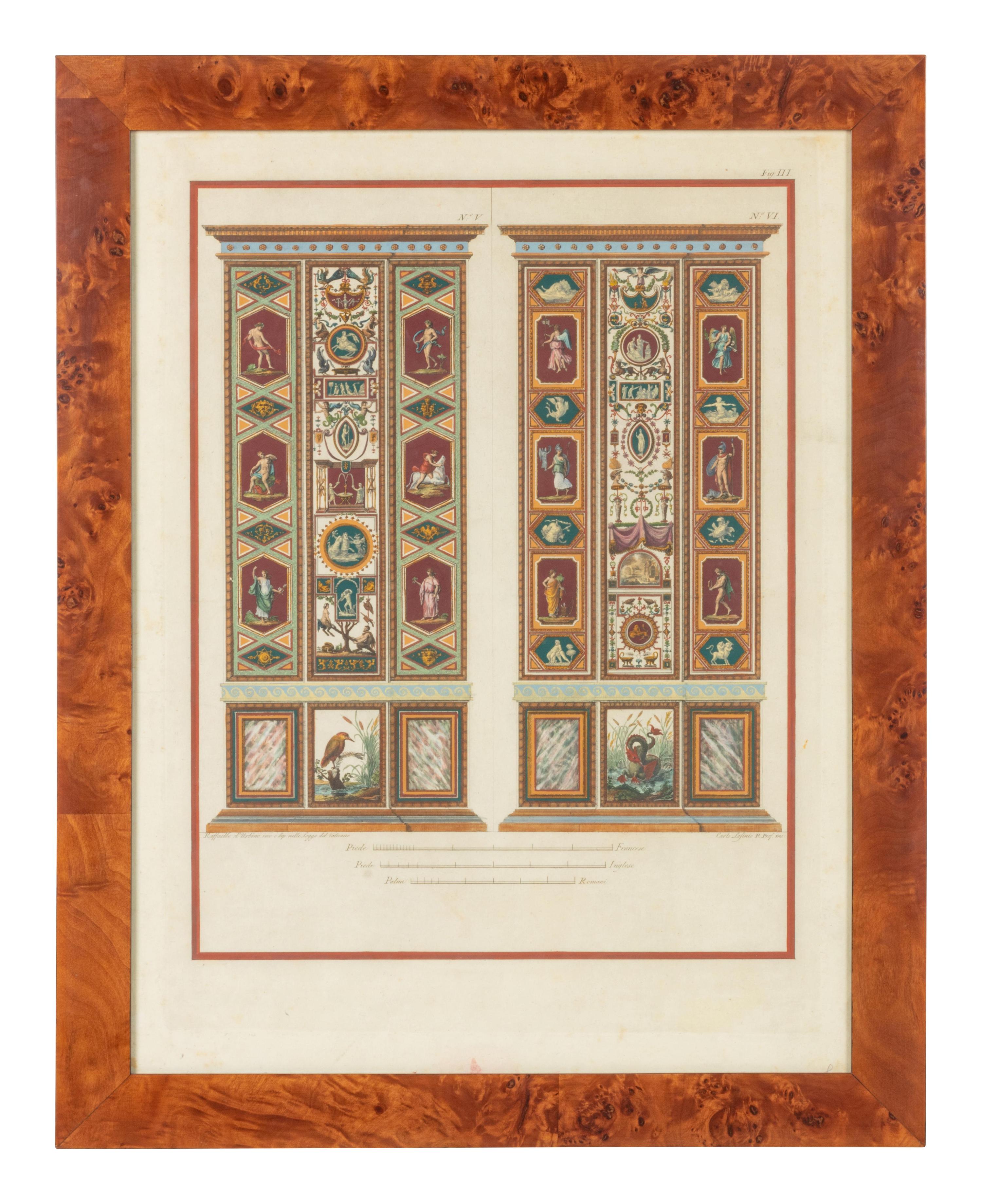 A Pair of Italian Decorative Prints