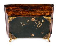 A Palais Royal Burlwood Musical Sewing Necessaire