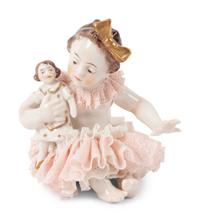 A Group of Capodimonte Porcelain Figures